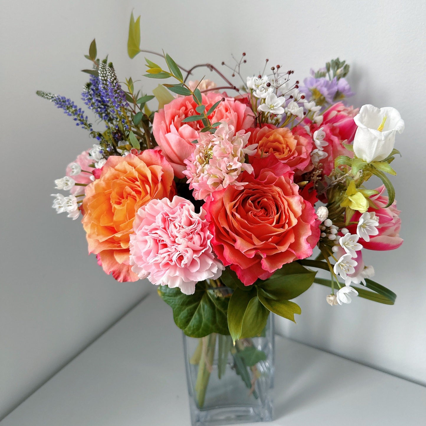 Hand-tied Flowers - Amber