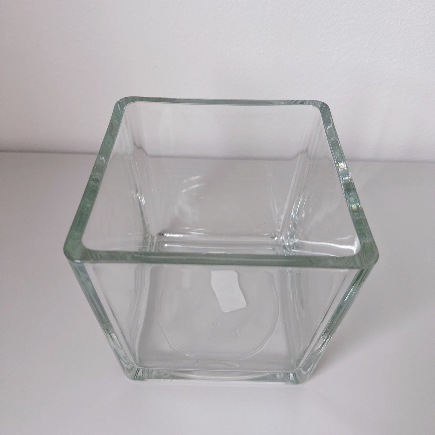 Vase carré 4 3/4 pouces