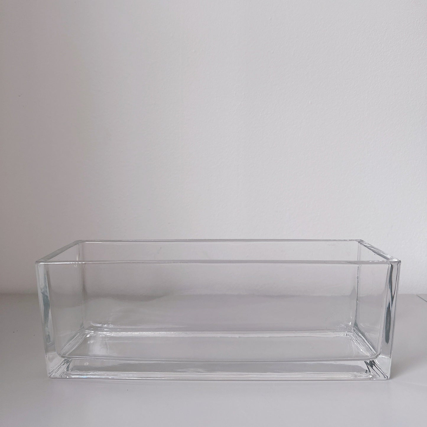 Vase carré long