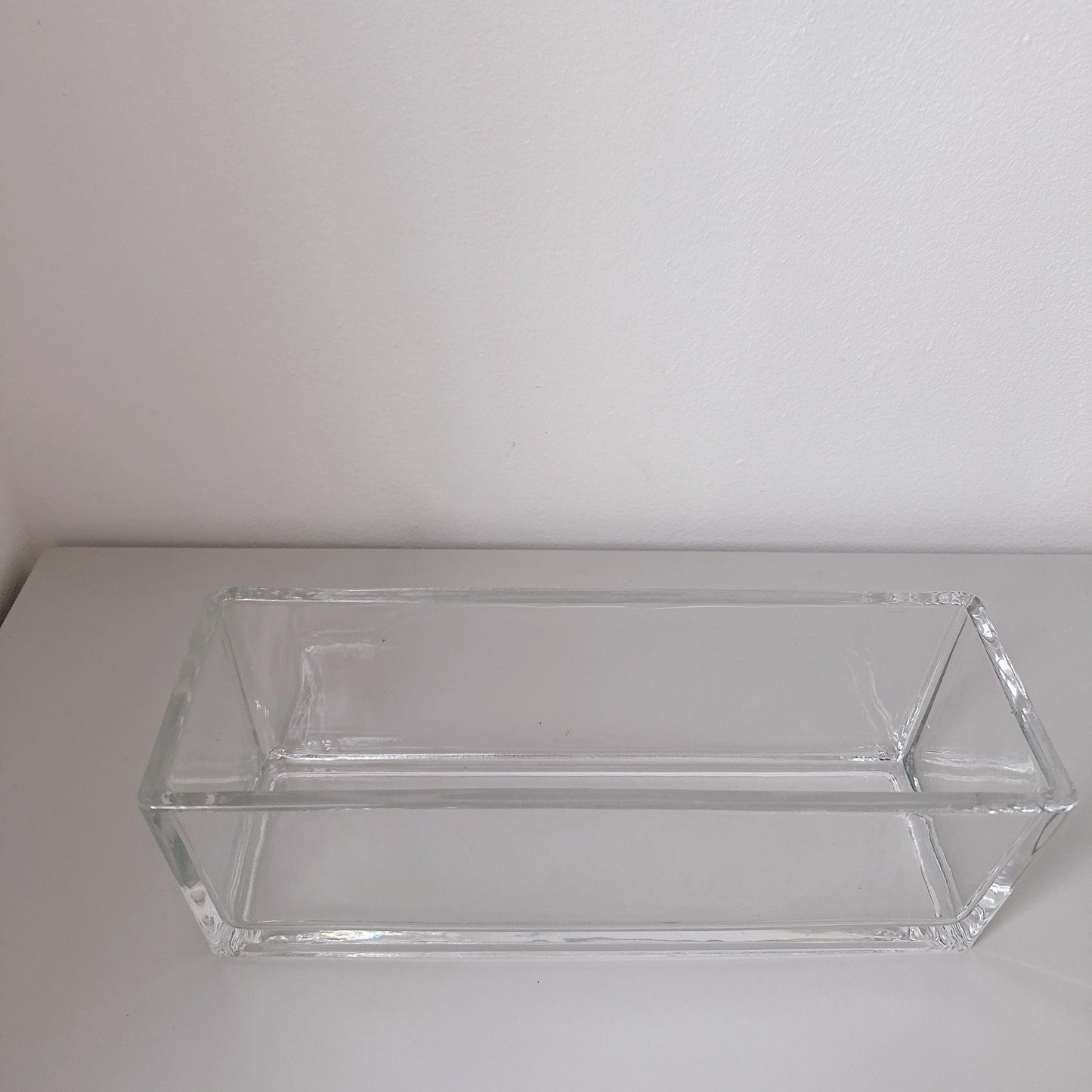 Vase carré long