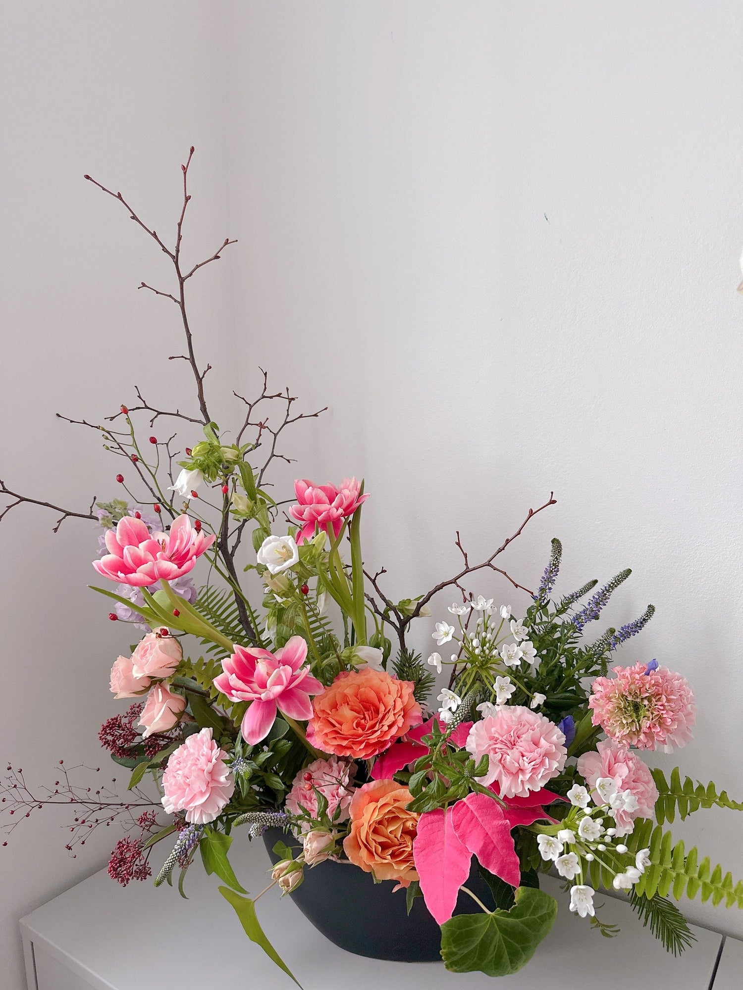 Garden Style Centerpieces